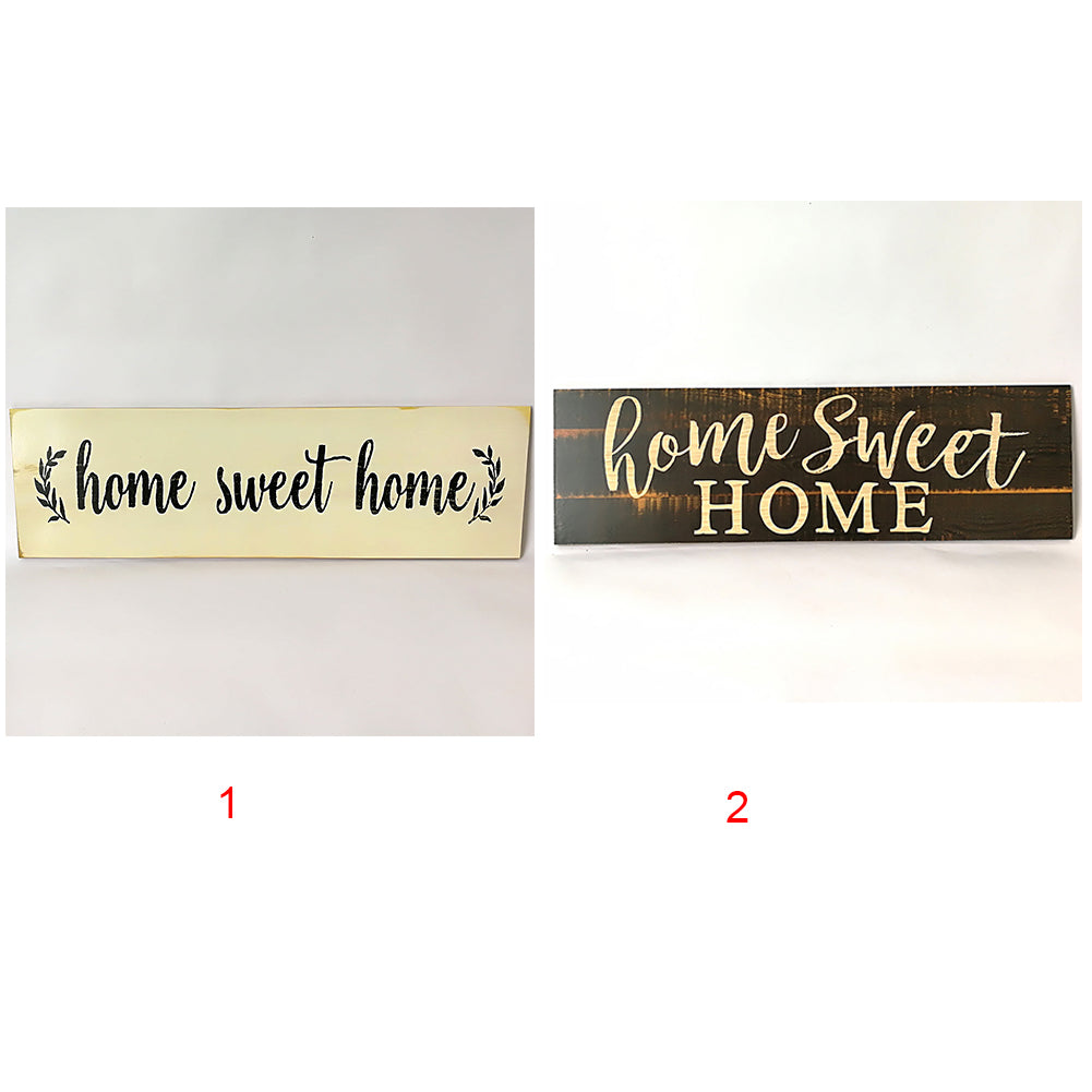 HOME SWEET HOME - Wooden home decoration