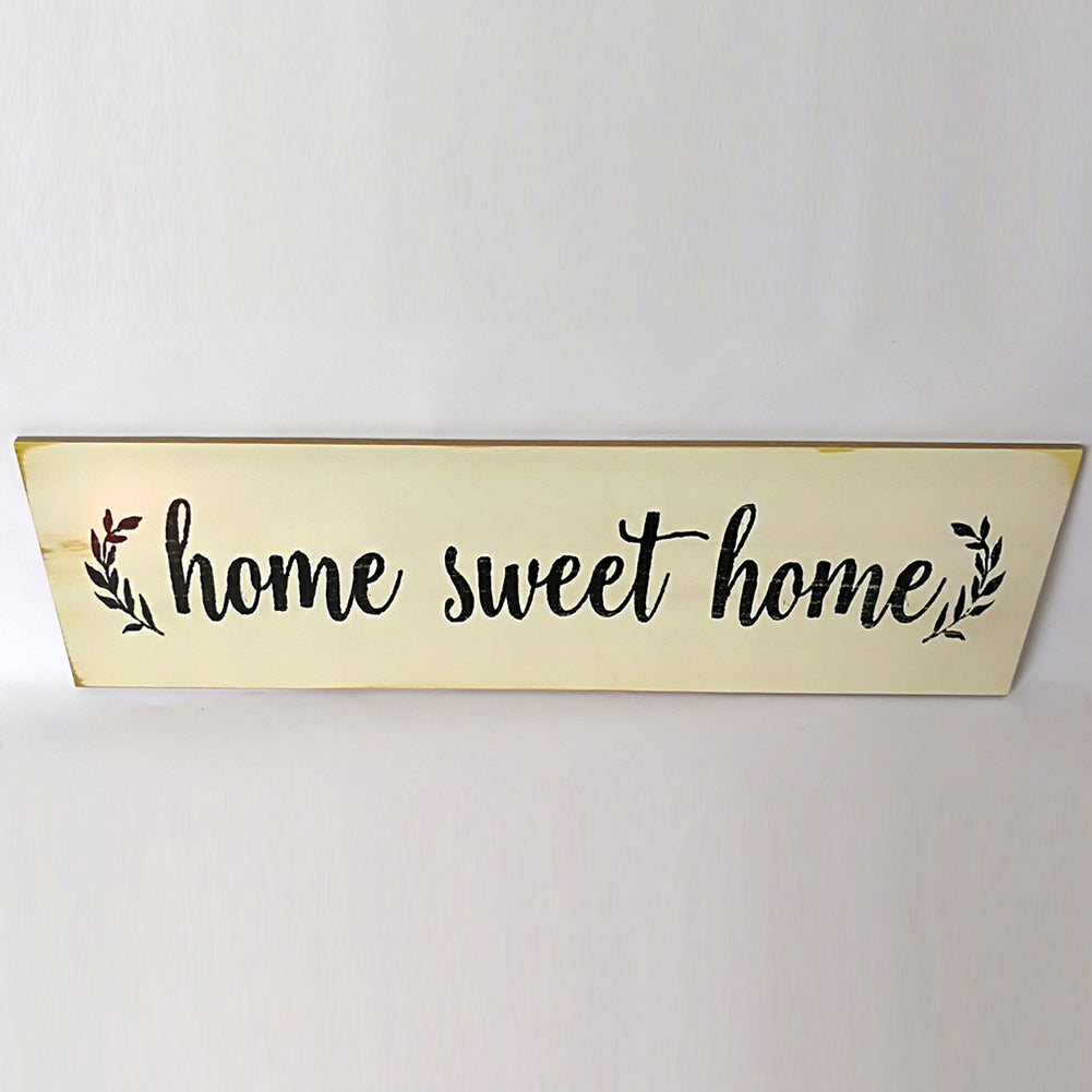 HOME SWEET HOME - Wooden home decoration