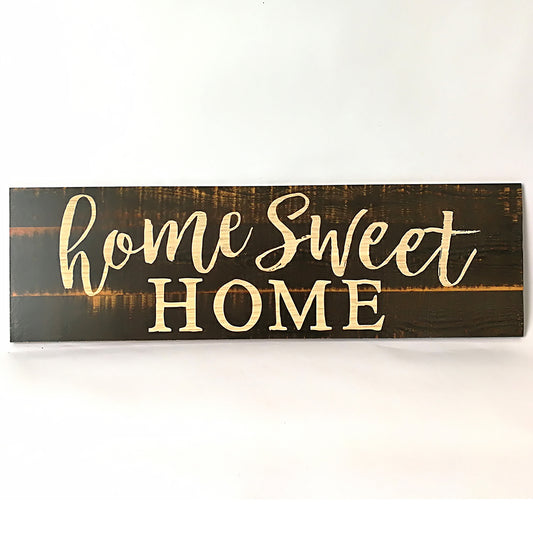 HOME SWEET HOME - Wooden home decoration