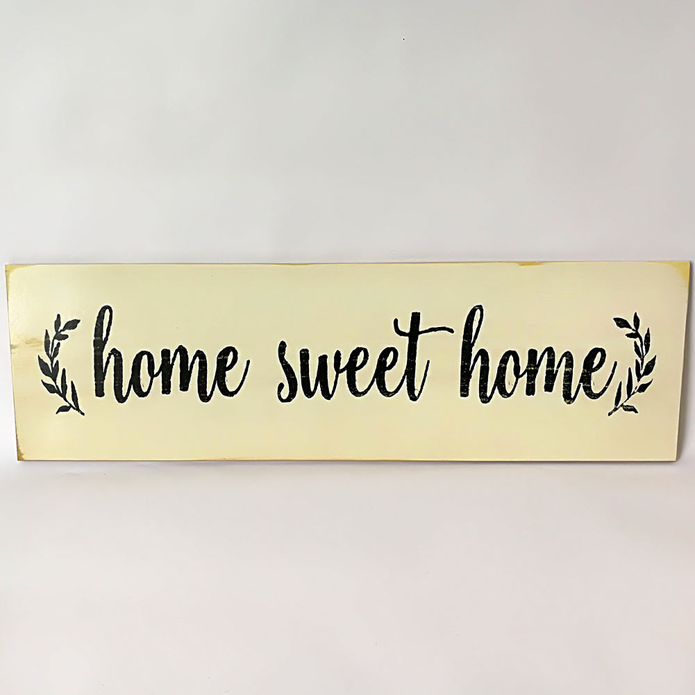 HOME SWEET HOME - Wooden home decoration